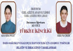 Özel Aziziye Doğu'nun gururu oldu